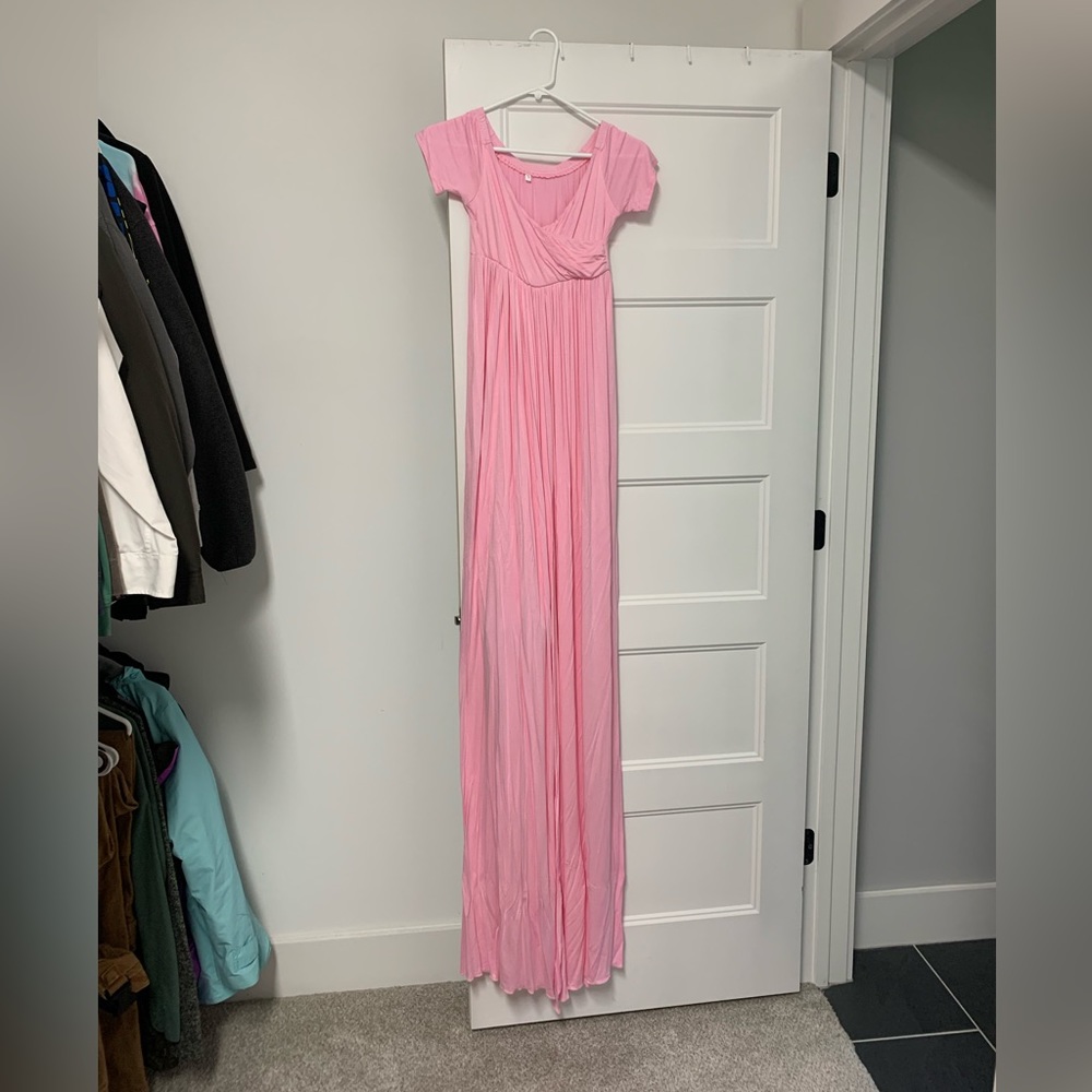 Maternity photo shoot dress